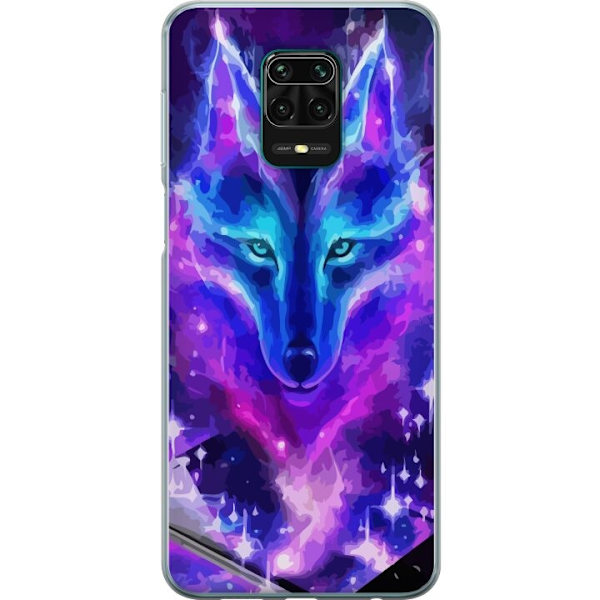 Mobilskal till Xiaomi Redmi Note 9 Pro med Neon Varg