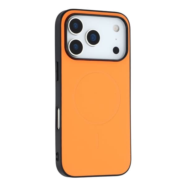 X-LEVEL Mobilskal till iPhone 17 Pro MagSafe PC TPU PU Orange