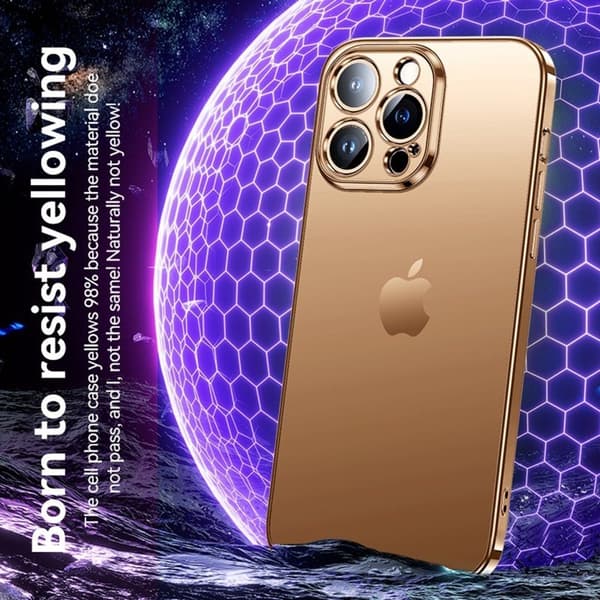 SULADA Mobilskal till iPhone 16 Pro Electroplated AG Matte TPU Blå