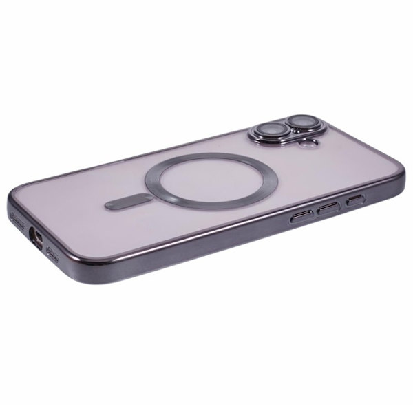 X-LEVEL Mobilskal till iPhone 16 Plus Magnetisk TPU Grå