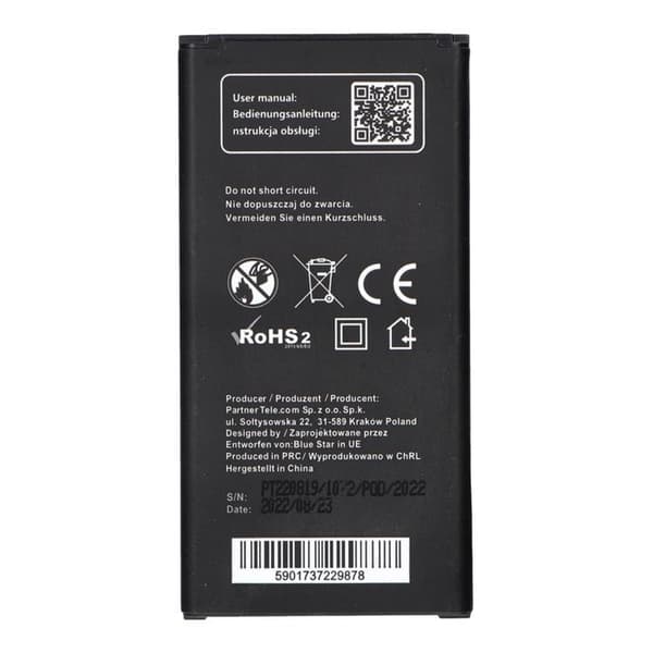 Blue Star Samsung S5 Batteri 3000 mAh PREMIUM