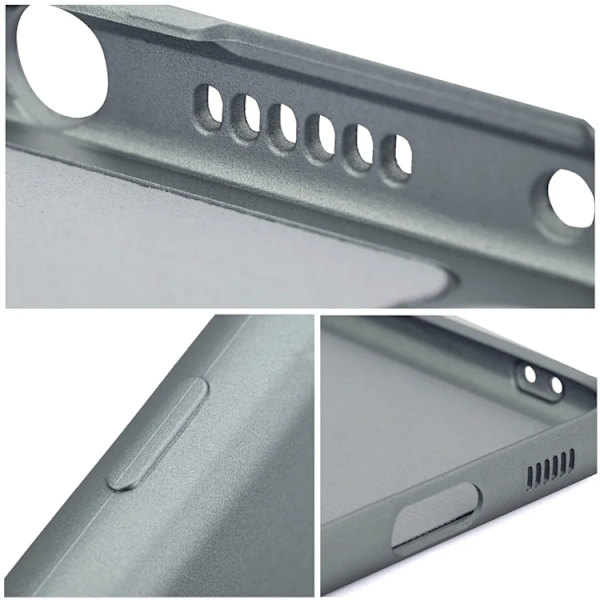 Mobilskal till iPhone 17 Pro Max Metallic - Grå Grå
