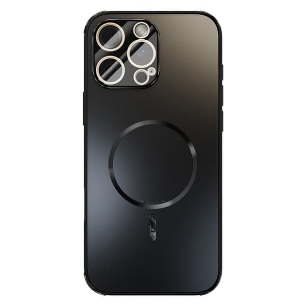 ABEEL Mobilskal till iPhone 16 Pro Magnetiskt TPU PC KylSvart