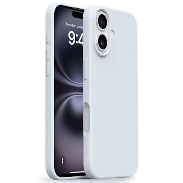 Mobilskal till iPhone 17 MagSafe Ultra Thin Silicone - Glacier Blå Blå