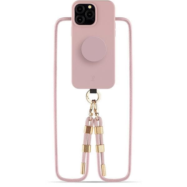 Just Elegance Mobilskal till iPhone 15 Pro 3in1 PopGrip - Rosé
