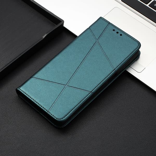 Plånboksfodral för Samsung Galaxy S26 Plus Konstläder Stativ - Grön