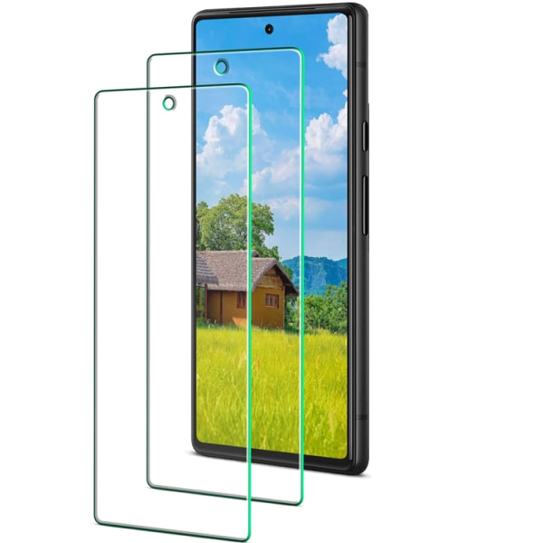[2-PACK] Google Pixel 8A Härdat Glas Skärmskydd - Clear