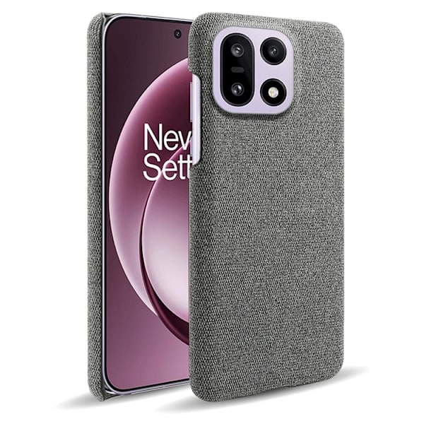 Mobilskal till OnePlus 15 5G Cloth Texture Anti-Scratch - Grå Grå