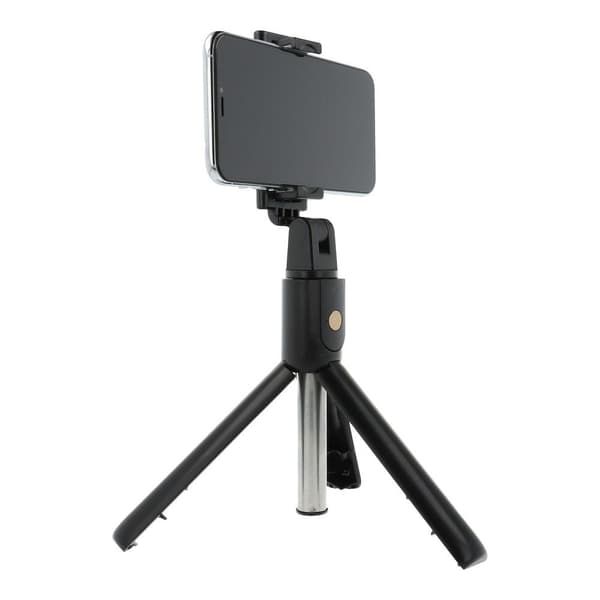 Combo Bluetooth Selfiestick med Stativ - Svart Svart