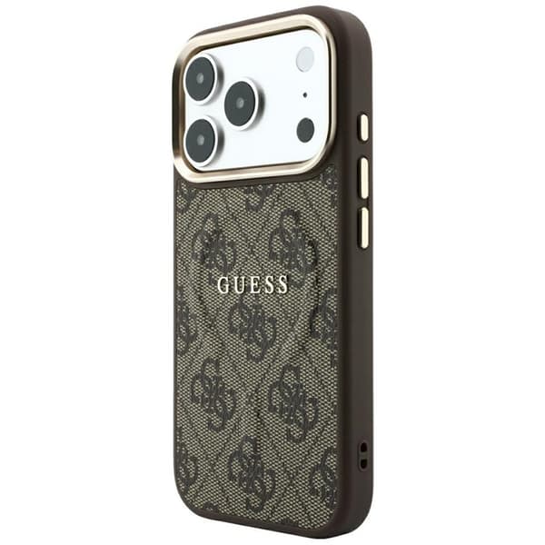 Guess iPhone 18 Pro Max/17 Pro Max Mobilskal MagSafe Embossed 4G Ring Classic