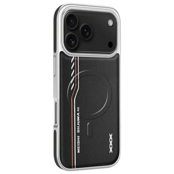 Mobilskal till iPhone 17 Pro Max Magsafe Diamond Texture Svart