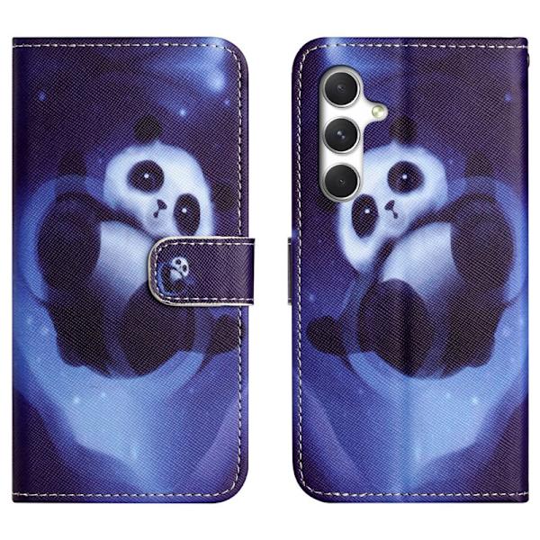 Plånboksfodral för Samsung Galaxy S26 Plus Konstläder - Panda
