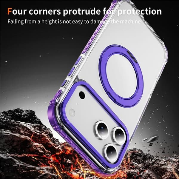 Mobilskal till iPhone 17 Pro MagSafe Anti Drop - Lila Lila