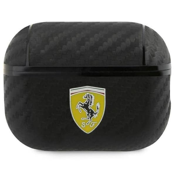 Ferrari AirPods Pro 2 Skal On Track PU Carbon - Sort Black