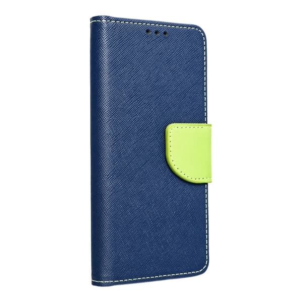 Xiaomi Redmi Note 14 5G Pung Etui Fancy - Navy/Lime Blå