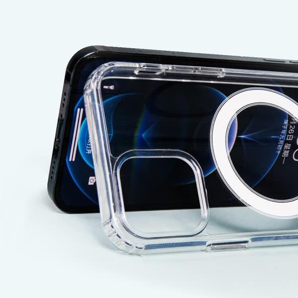 BOOM Mobilskal till iPhone 15 Plus Magsafe TPU - Transparent Transparent