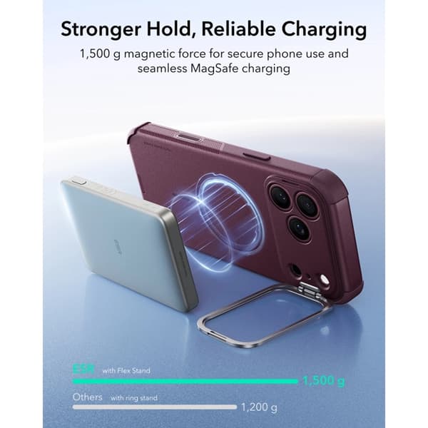 ESR Mobilskal För iPhone 17 Pro Max/18 Pro Max Magsafe Cyber Tough Kickstand