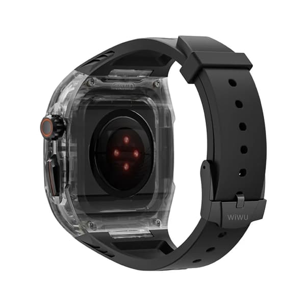 WIWU Apple Watch (49mm) Armbånd Rambo - Sort Svart