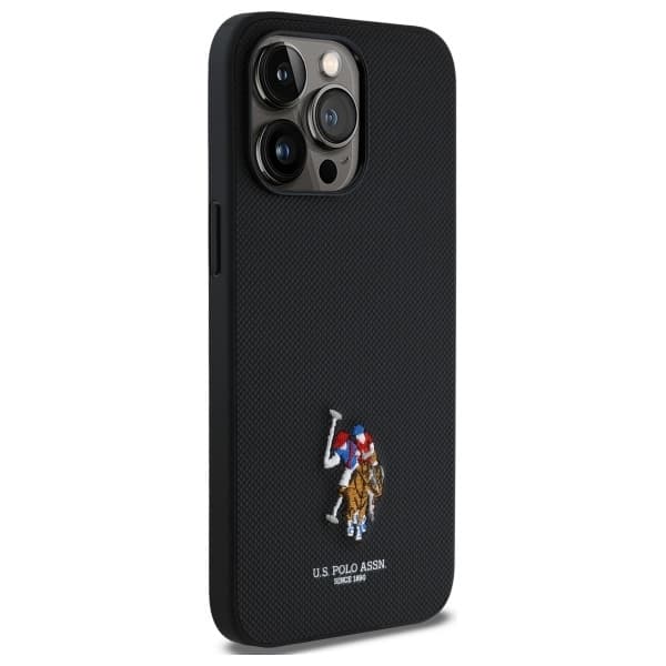 US Polo Mobilskal till iPhone 15 Pro Max Embroidered DH Color