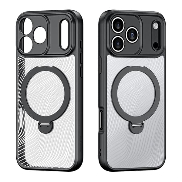 Dux Ducis Telefontaske til iPhone 17 Pro Max Magsafe Magnetisk Aimo - Sort Svart