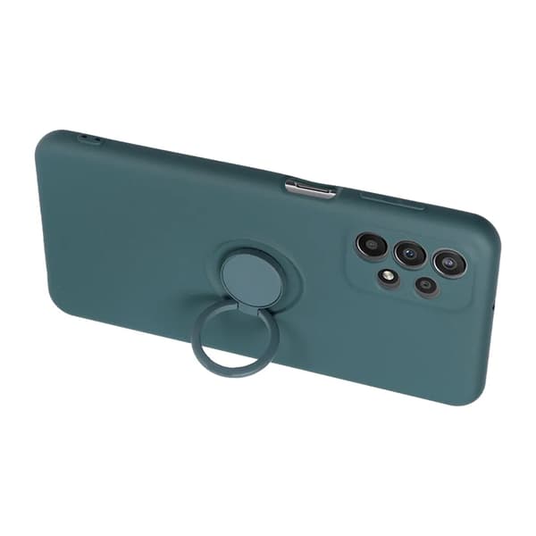 Telefontaske til Galaxy A26 5G Silikone Ring - Grøn Grön