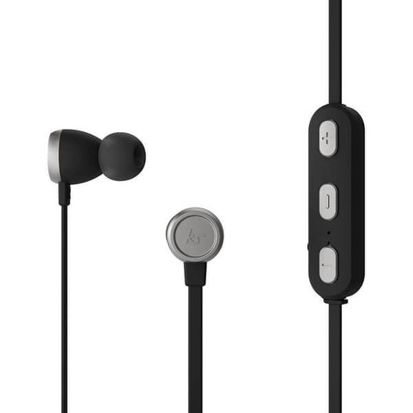 KITSOUND Hovedtelefoner Hudson Sport In-Ear Trådløs - Sølv Silver