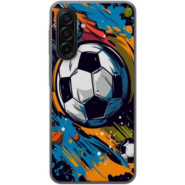 Mobilskal till Samsung Galaxy A17 5G med Fotbollar