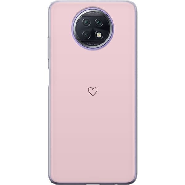 Telefontaske til Xiaomi Redmi Note 9T med lille hjerte