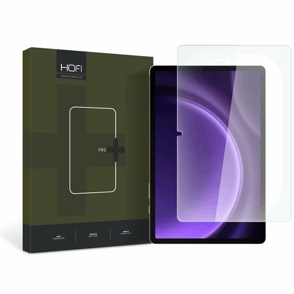 Hofi Galaxy Tab S9 FE Härdat Glas Skärmskydd Pro Plus Transparent