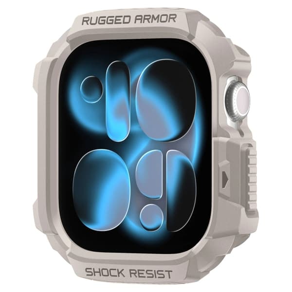 Spigen Apple Watch 42 mm serie 10 etui robust rustning Beige