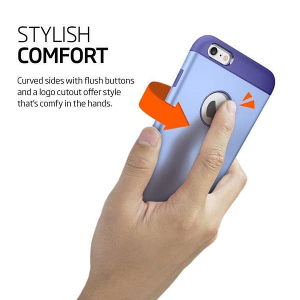 SPIGEN Slim Armor Skal till Apple iPhone 6(S) Plus - Lila Lila