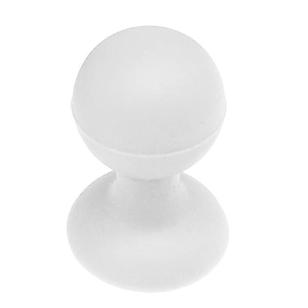 Mobilhållare med Round Head - Vit Vit