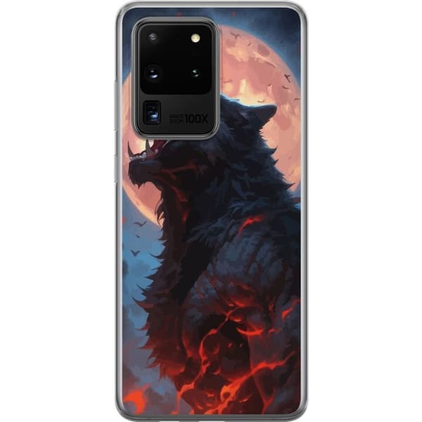 Mobilskal till Samsung Galaxy S20 Ultra med Ylande varg