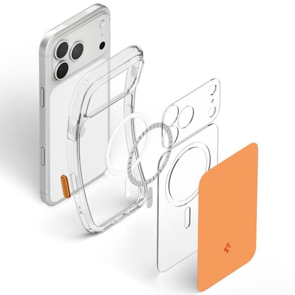 Spigen Mobilskal För iPhone 18 Pro/17 Pro Magsafe Ultra Hybrid T
