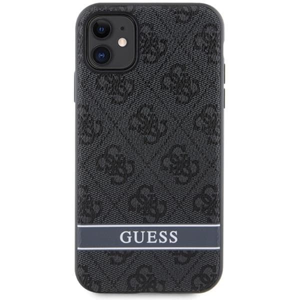 Guess iPhone 11/XR Mobilskal 4G Stripe - Grå Grå