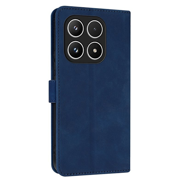 AZNS Xiaomi 17 Plånboksfodral Konstläder - Blå