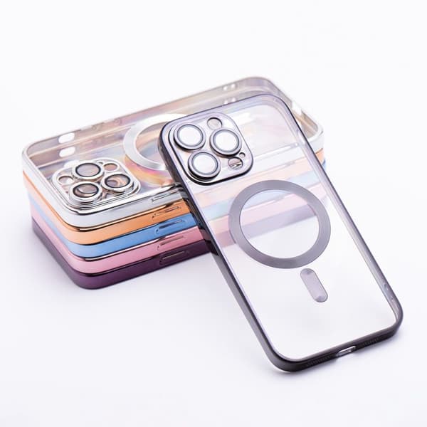 iPhone 13 Pro -puhelinkotelo Magsafe Electro - Musta Black