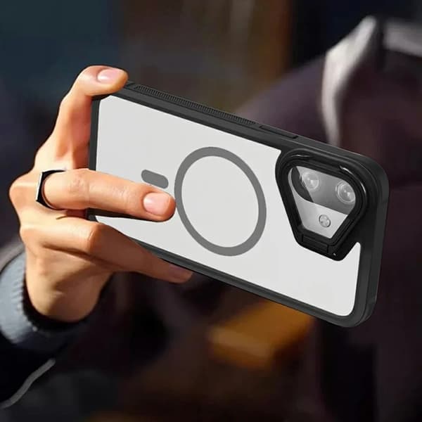 Mobilskal till iPhone 16 Plus Magsafe med Linsskyddsstöd Blå