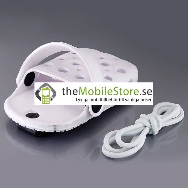 Skumgummisandalholder til iPhone 4G (hvid) White