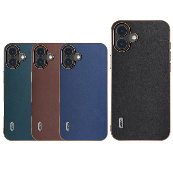 ABEEL Mobilskal till iPhone 16 Electroplating Kantskydd Grön