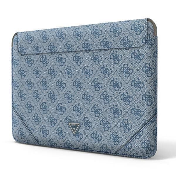 Guess Datorfodral 13/14'' Uptown Triangle Logo - Blå Blå
