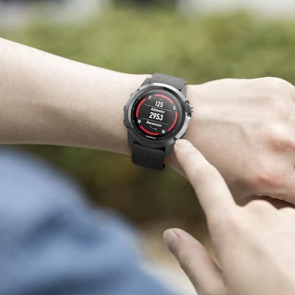 Iconband Garmin Fenix 5/6/6 Pro/7 - Armeijanvihreä Grön