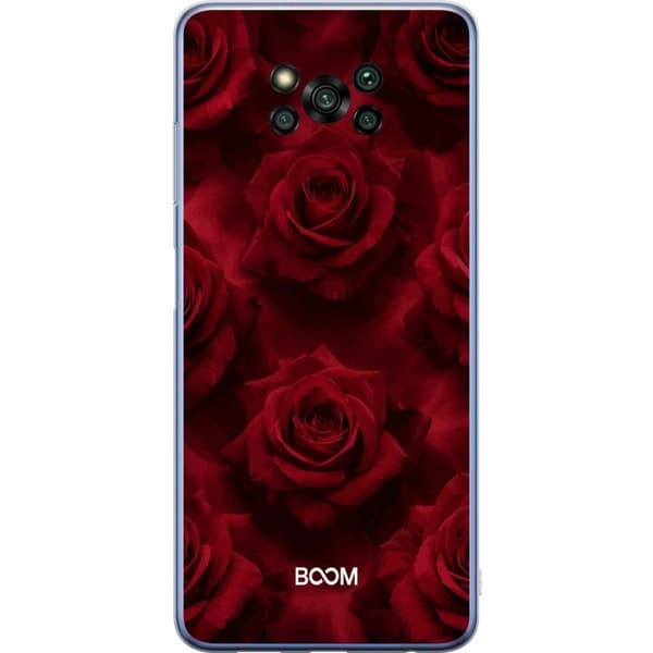 Mobilskal till Xiaomi Poco X3 Pro med Crimson Rose