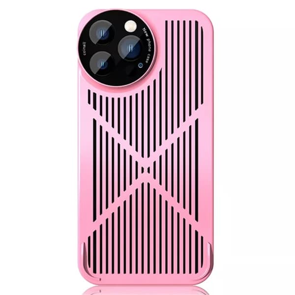 iPhone 13 Pro Max Skal Graphene Heat Dissipation - Rosa Rosa