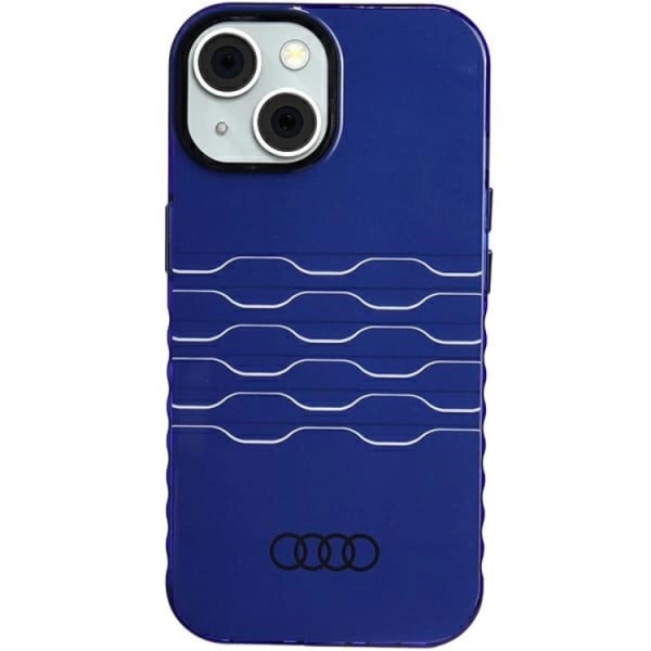 Audi iPhone 15/14/13 Kännykän suojakuori MagSafe IML - Sininen