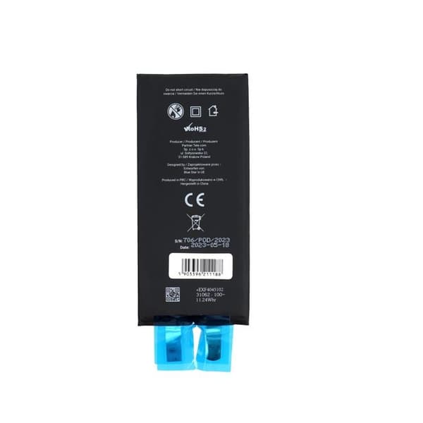 Blue Star iPhone XR Batteri HQ 2942 mAh Uden BMS
