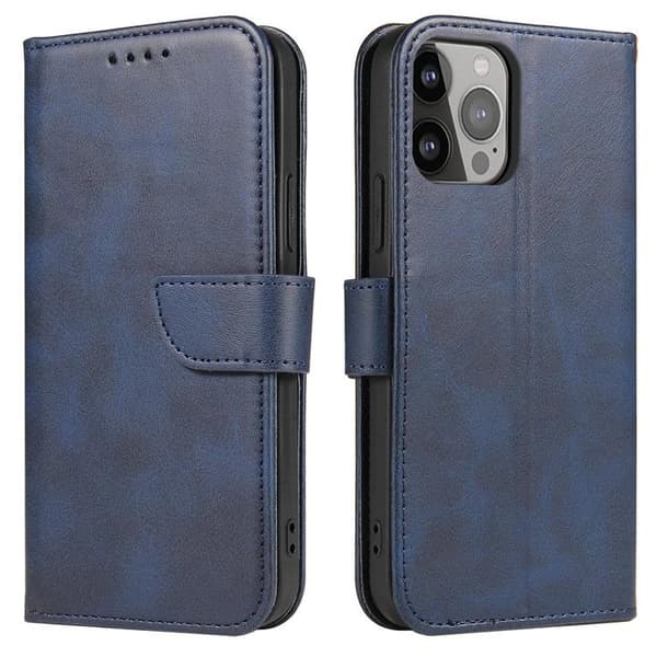 Galaxy S24 FE Plånboksfodral Magnet med Flap - Blå Blå