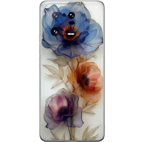 Mobilcover til Xiaomi 13 Pro med Silke Blomster