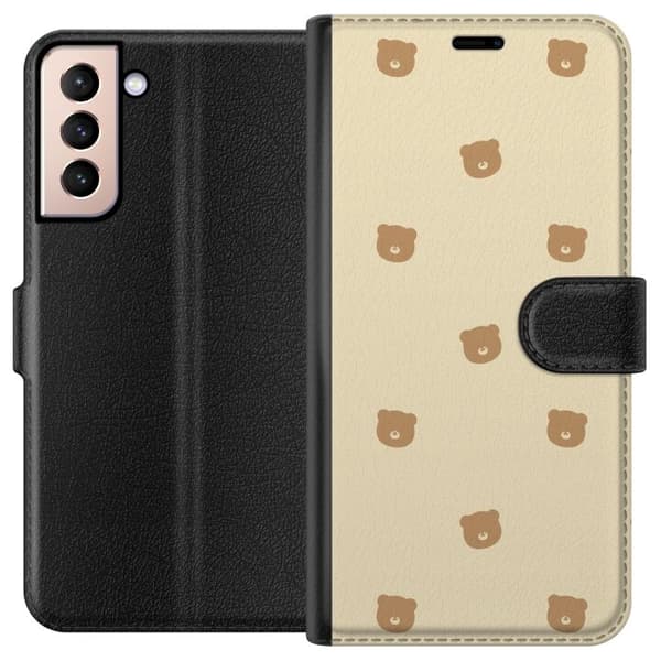 Pung Taske til Samsung Galaxy S21 med Bjørnemønster