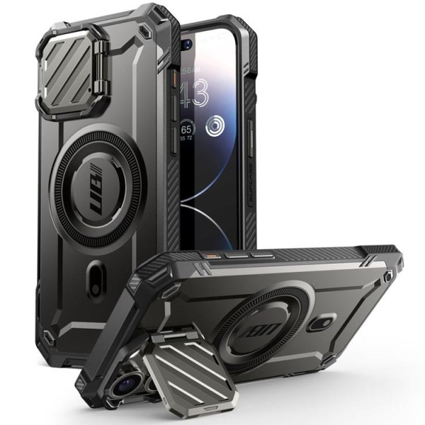 Supcase iPhone 15 Pro Mobilcover Magsafe UB XT- Sort